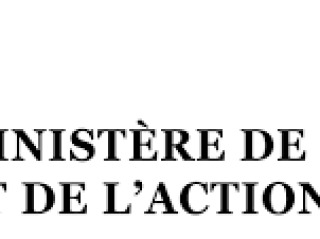 Logo MINISTERE DE LA SANTE ET DE L'ACTION SOCIALE